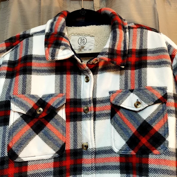 Sage Collective Woman's Shacket Size XXL - Picture 4 of 6